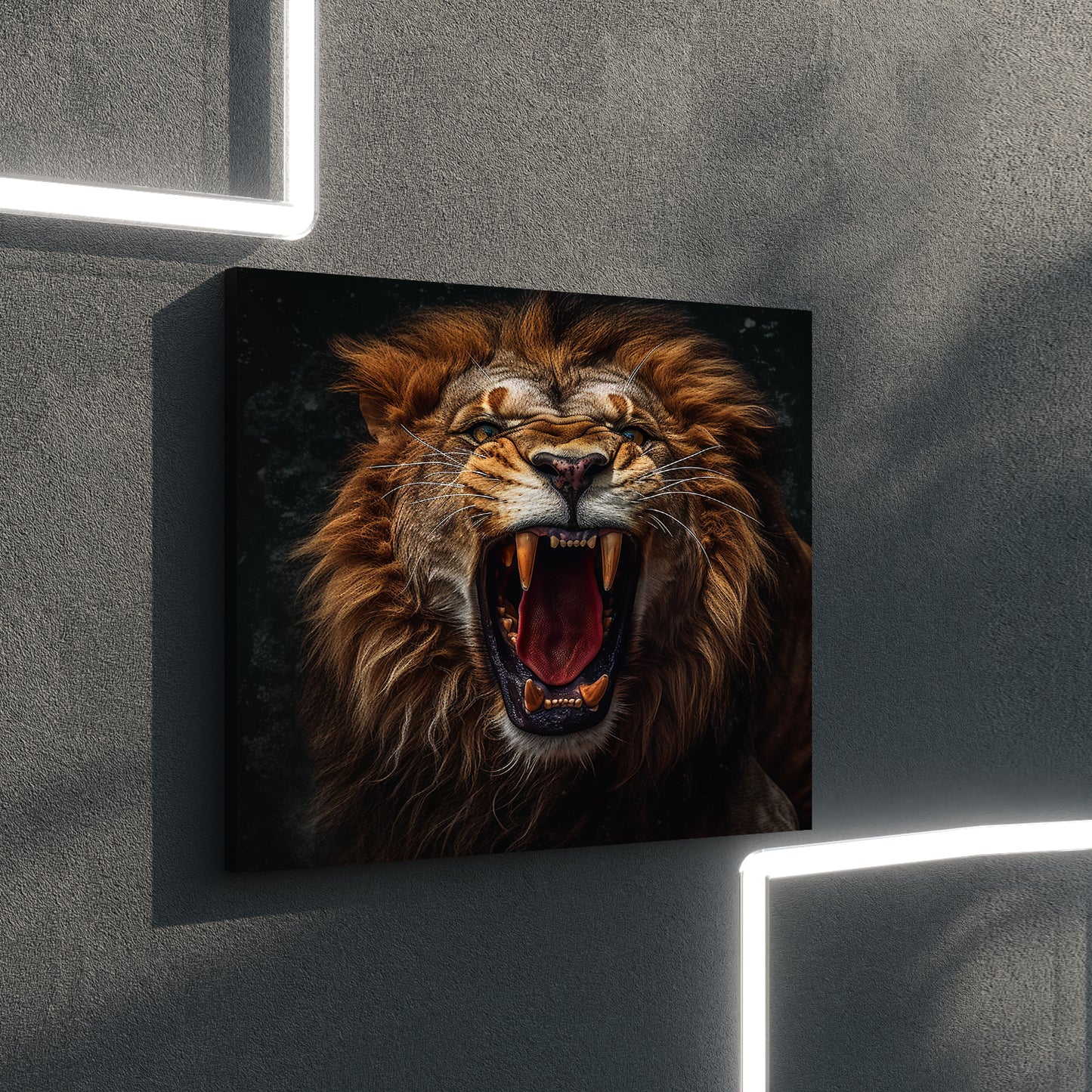 A King's Vision Canvas Wall Art