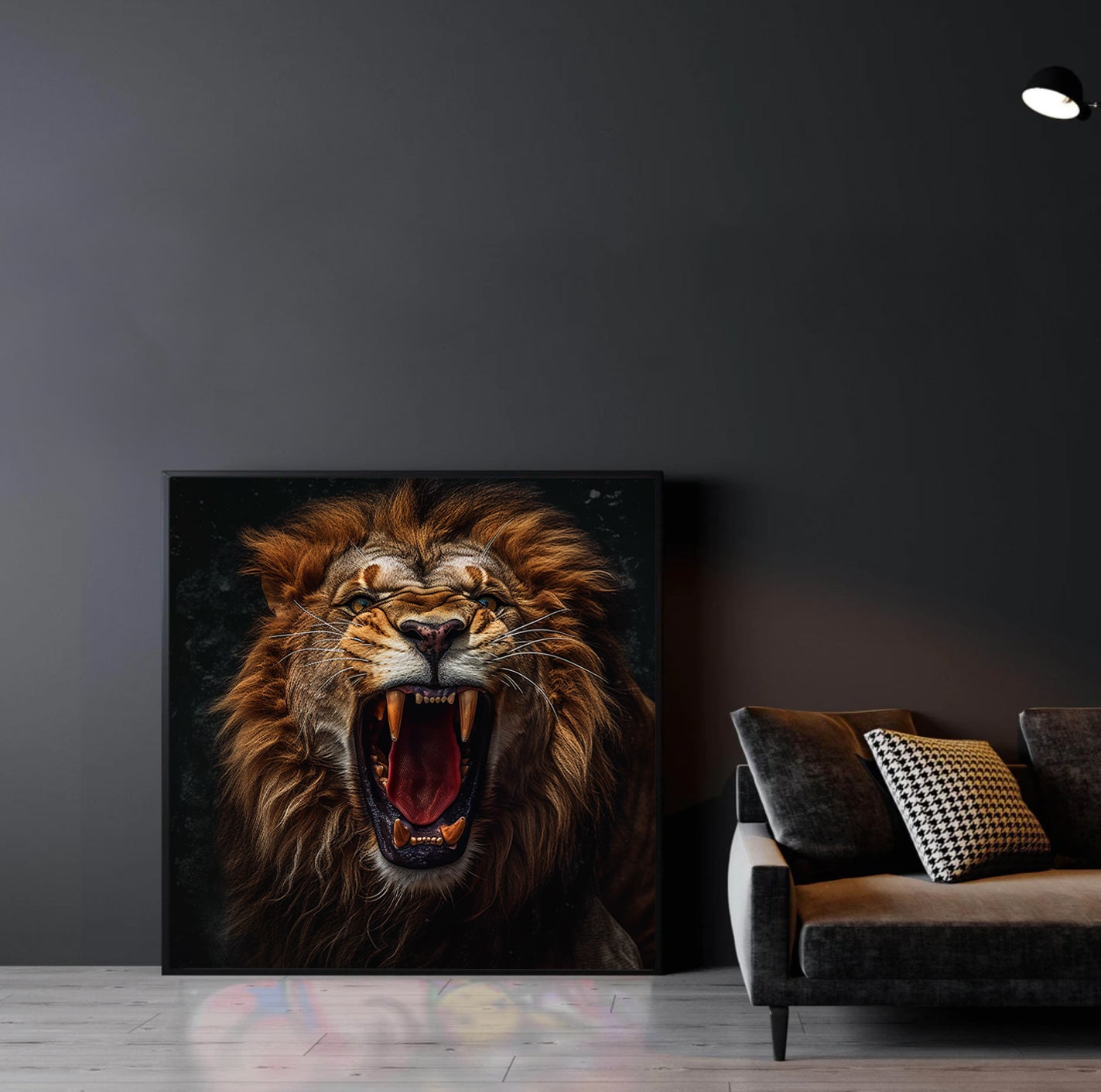 A King's Vision Canvas Wall Art