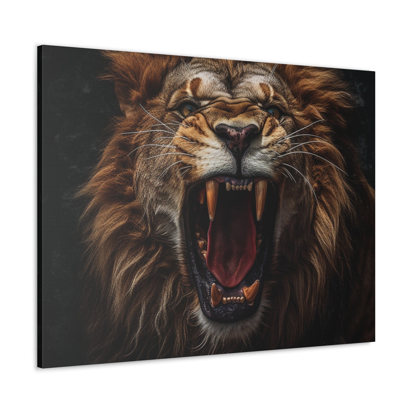 A King's Vision Canvas Wall Art