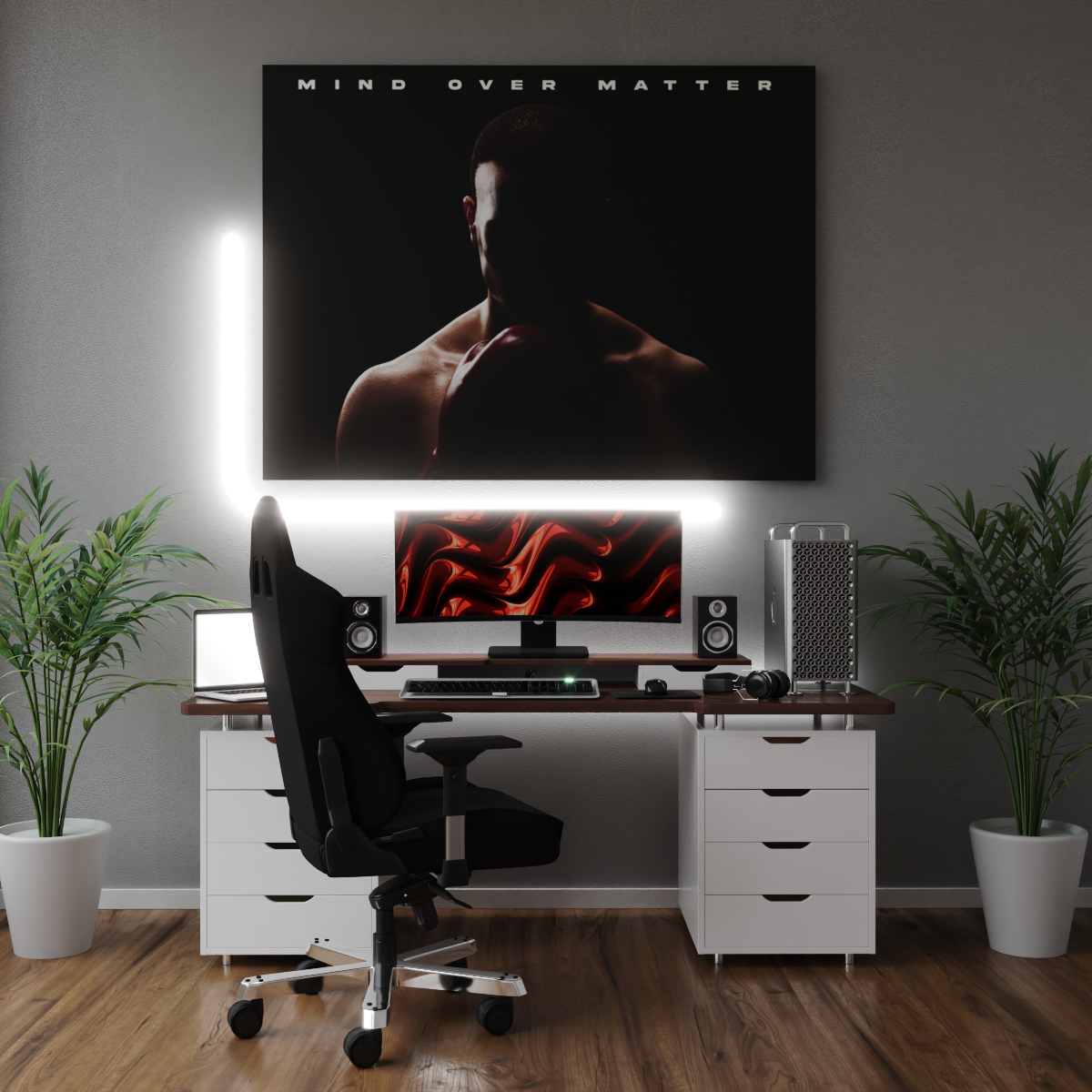 Mind over Matter Canvas Wall Art